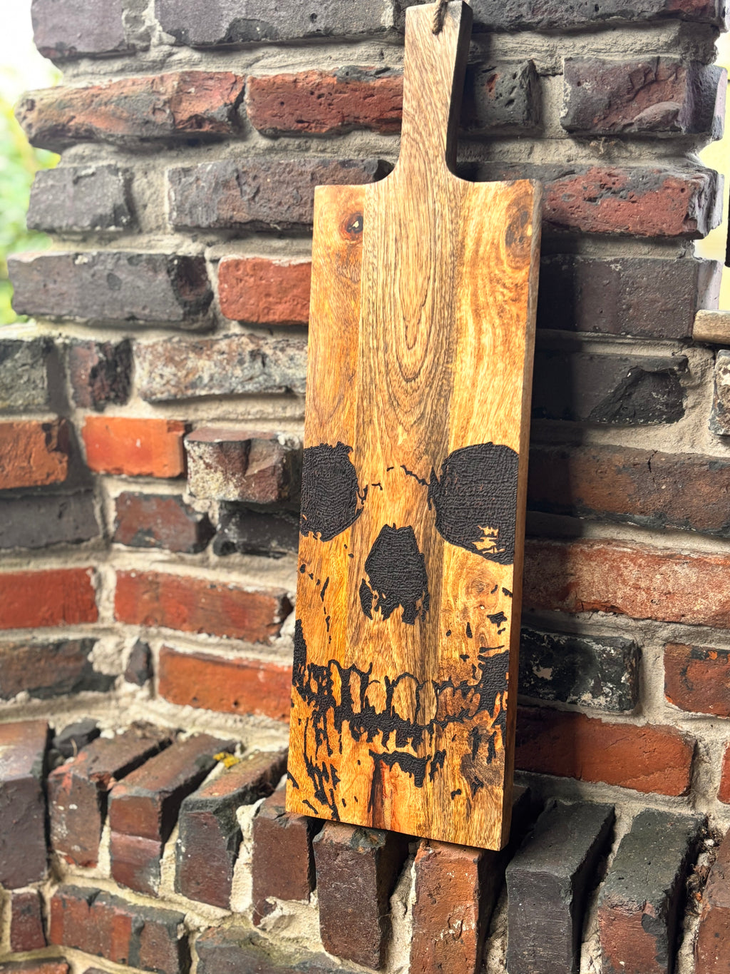 Servierbrett Skull-Face